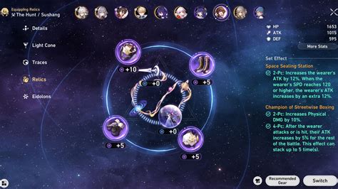relic rater honkai star rail